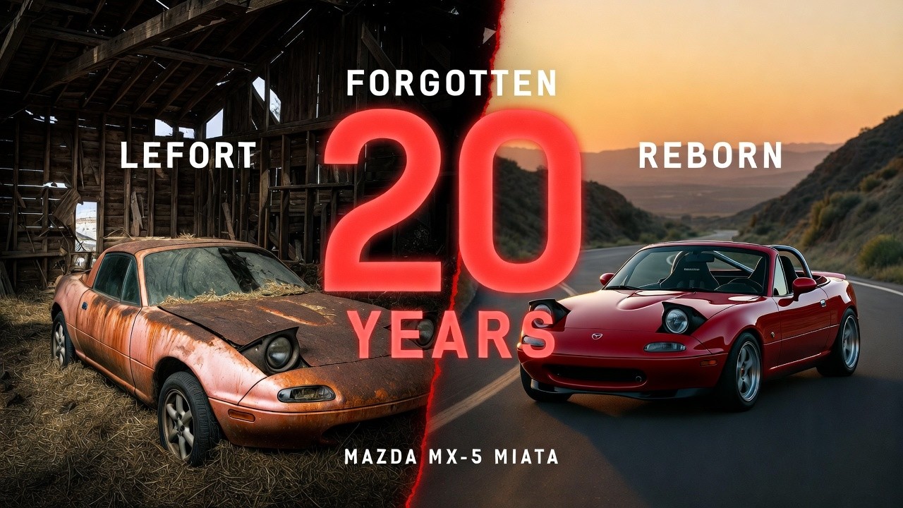 Classic Red Revival |1991 Mazda MX-5 Miata Restoration
