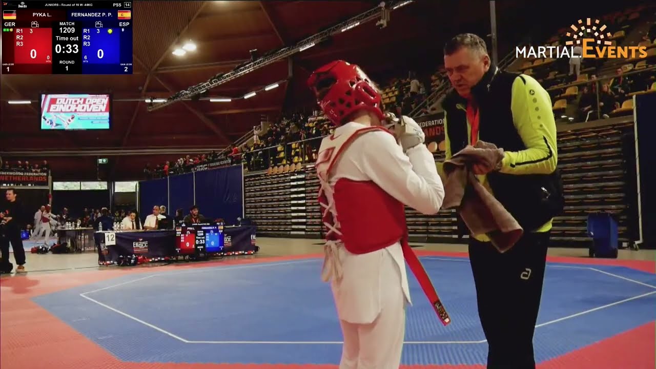2026 Taekwondo - Dutch Open Youth - 1209 - Leonie Pyka (RED/GER) 🔴