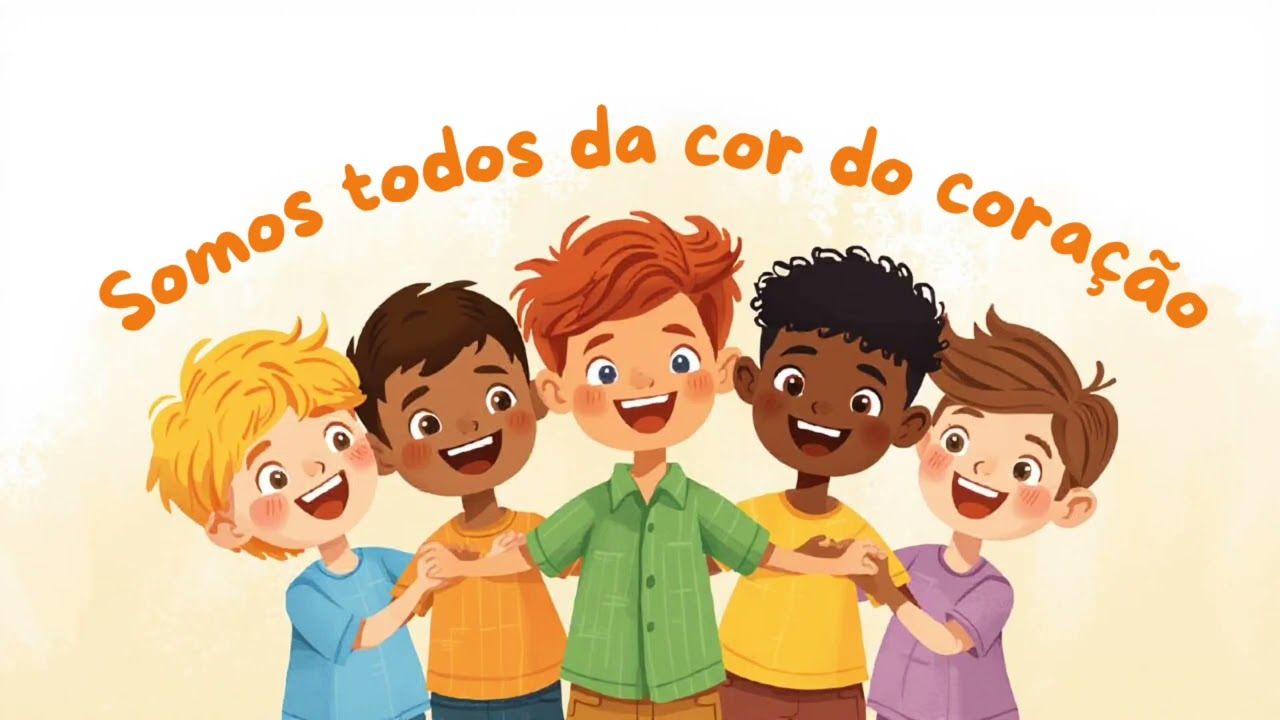SOMOS TODOS DA COR DO CORAÇÃO