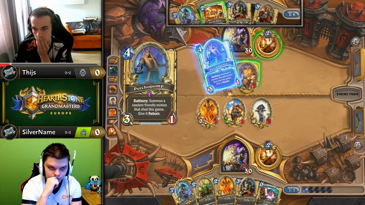 Thijs vs SilverName - Hearthstone Grandmasters Europe S2 2019 - Week 6