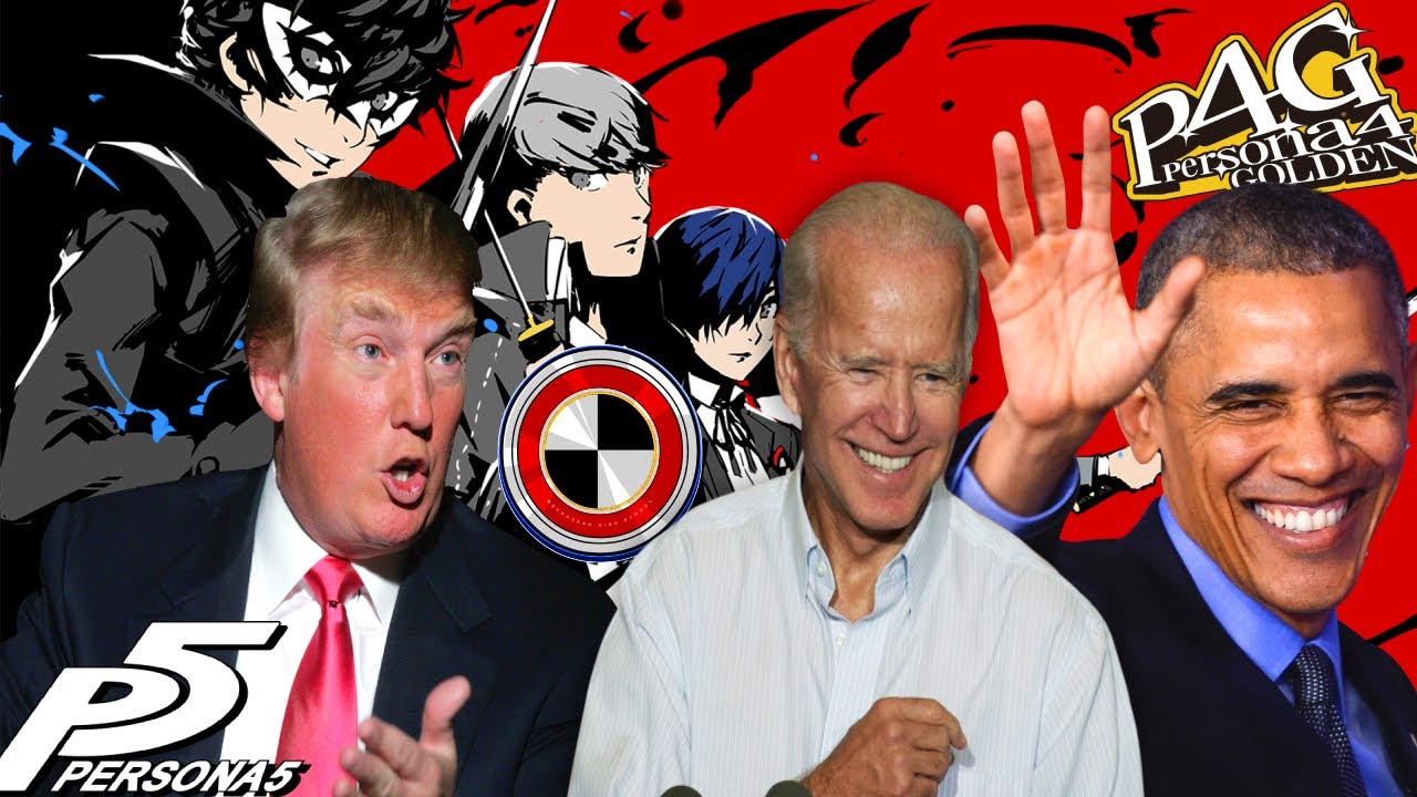 Obama, Biden & Trump Debate Persona 3,4 & 5