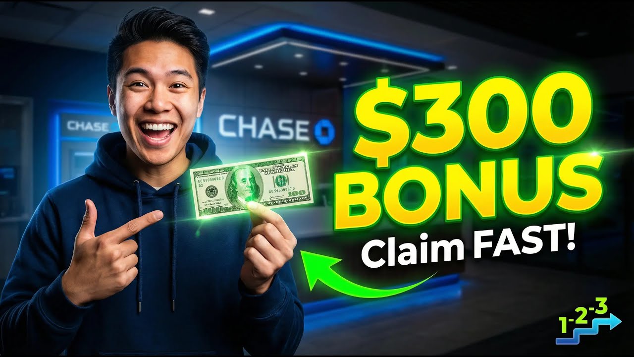 How to Claim the Chase Bank $300 Bonus in 2025 (Step-by-Step Tutorial)