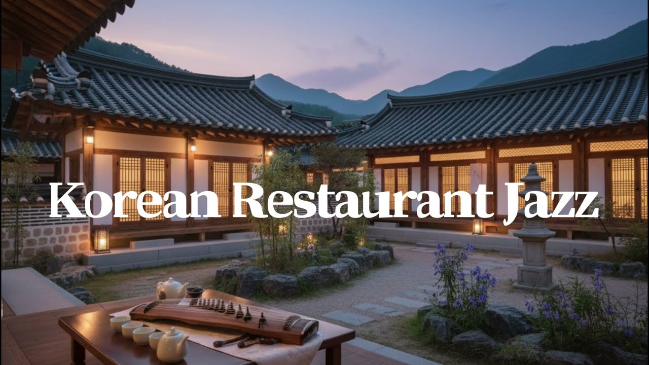 [Korean Restaurant Jazz] 🌿 한식의 품격을 더하는 재즈 | 고급 한식당 감성 BGM | 니니창고