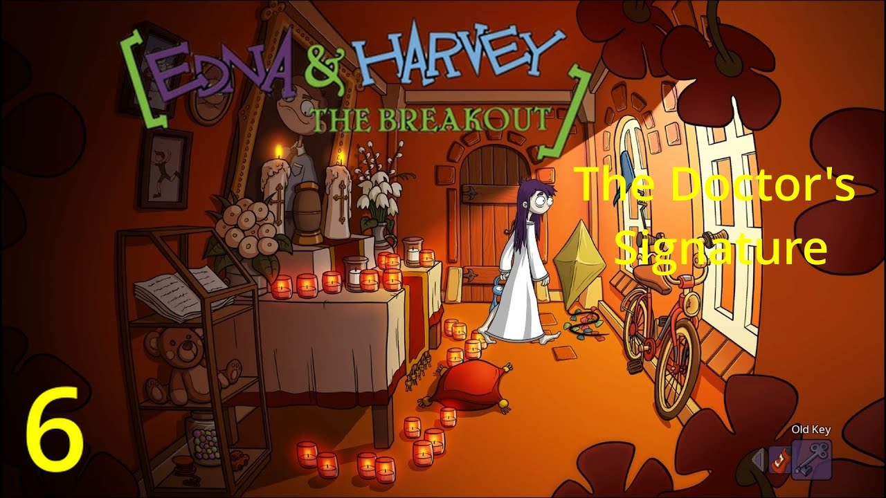 The Doctor's Signature - Edna & Harvey: The Breakout Gameplay Walkthrough Part 6