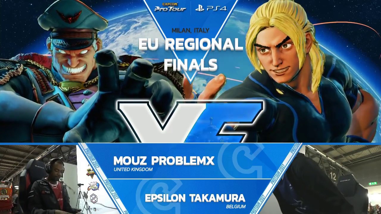 SFV: MOUZ Problem X vs Epsilon Takamura - MGW 2017 Top 8 - CPT 2017