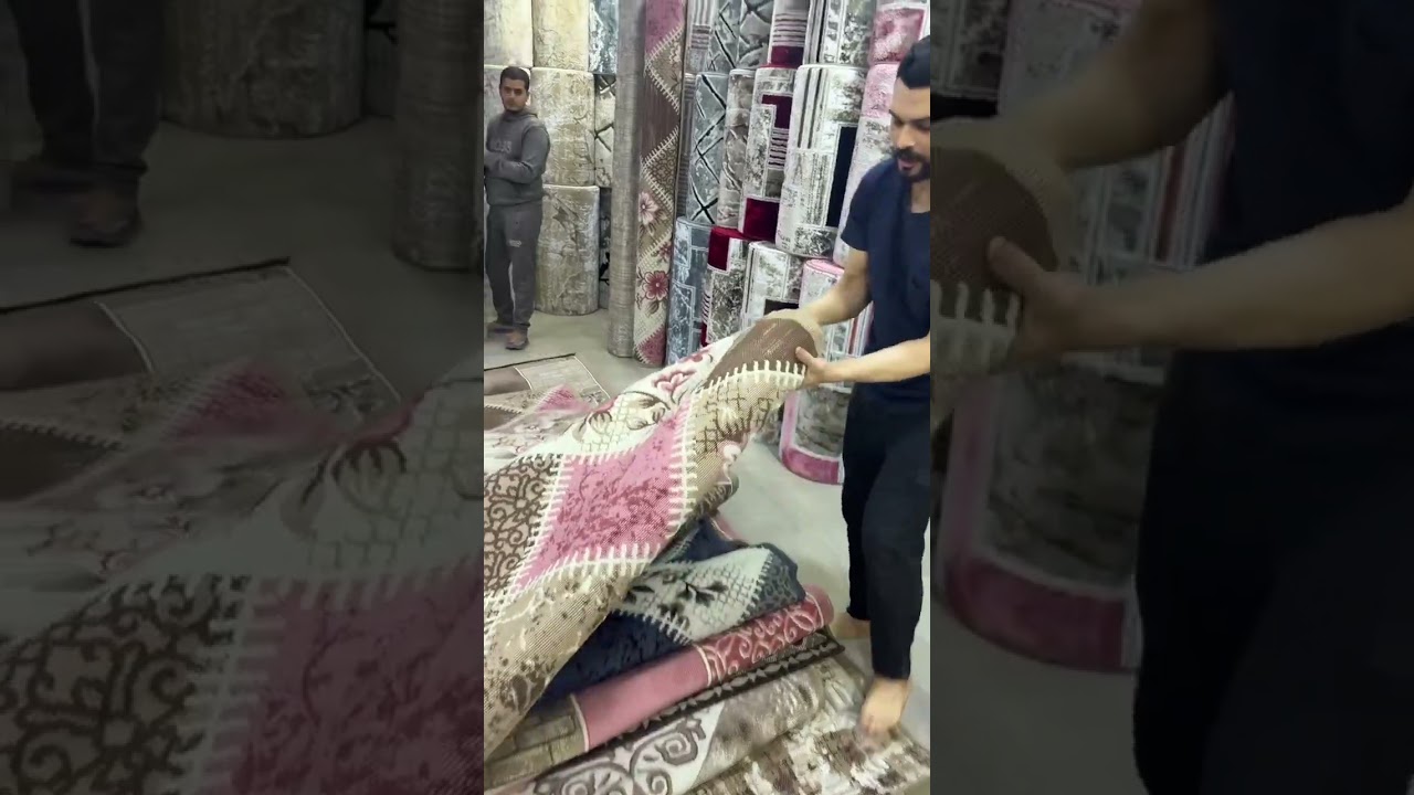 لو عندك عزومه و مش عارفه تفرشي إيه 😎السجاد الكمبيوتر هو أنسب اختيار ليكي 🧿 