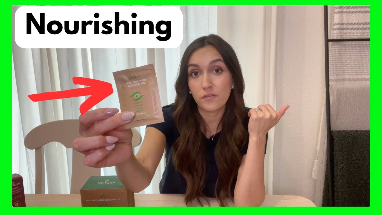 NOVEHA Tea Tree & Coconut Oil Eyelid & Lash Wipes Review