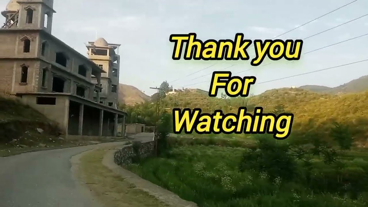 Narang Pora Valley  |  Mahak Swat  | road on mountain