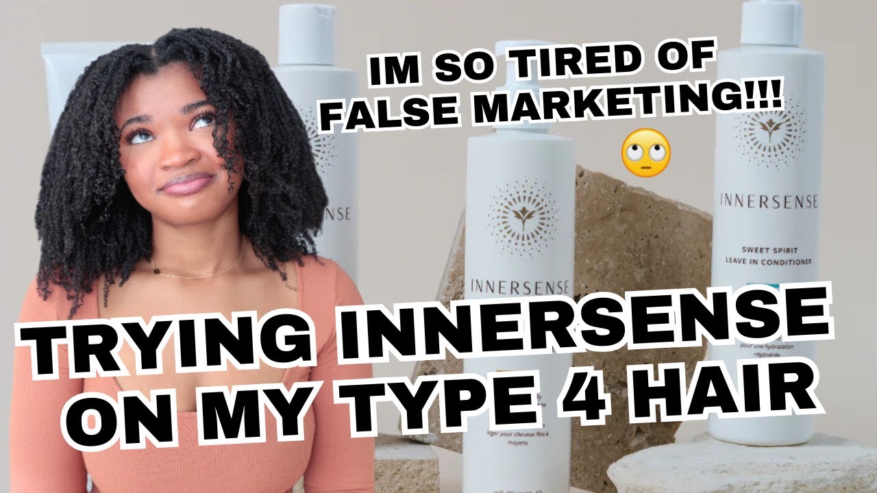 I'm TIRED of false marketing to Type 4 Hair!!! | Innersense Beauty Review