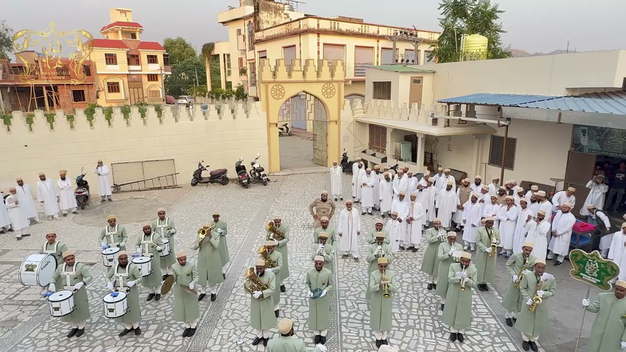EDHAK | DAWOODI BOHRA BAND | BURHANI SCOUT SALUMBER | MILAD-E-DAI ZAMAN #scout #band
