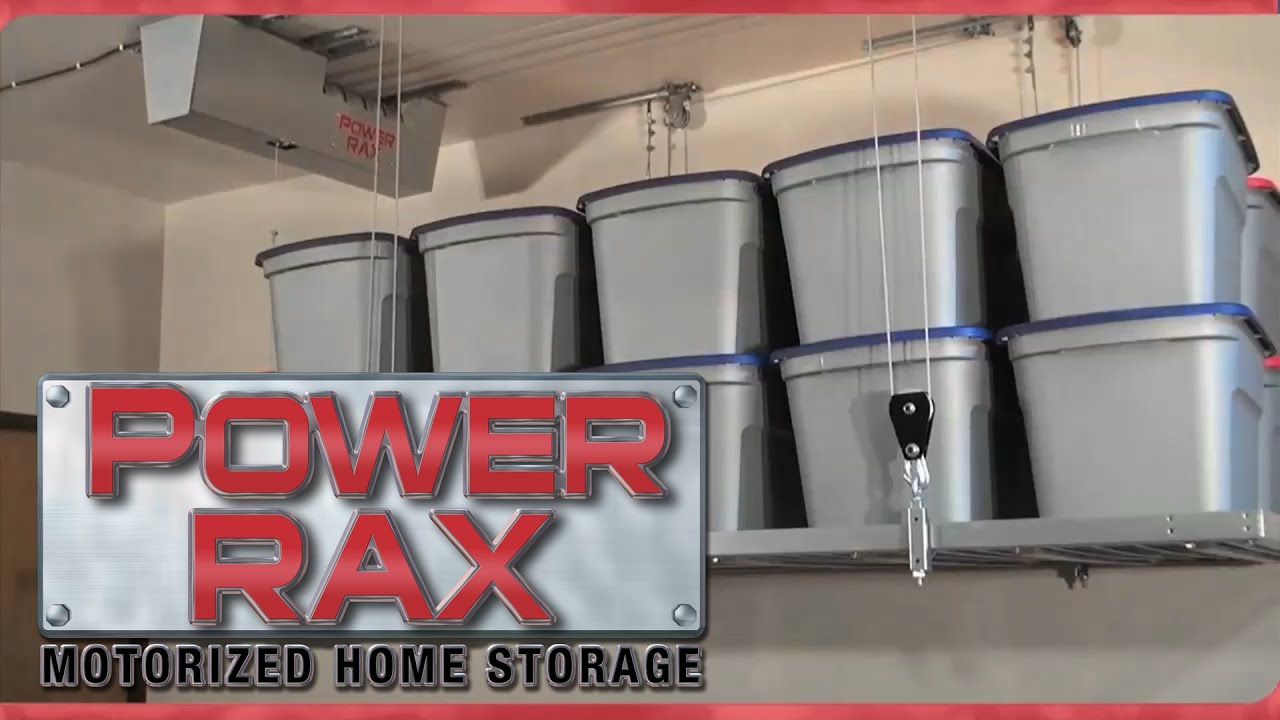 Brand New 4x8 Motorized Ceiling Rack Power Rax