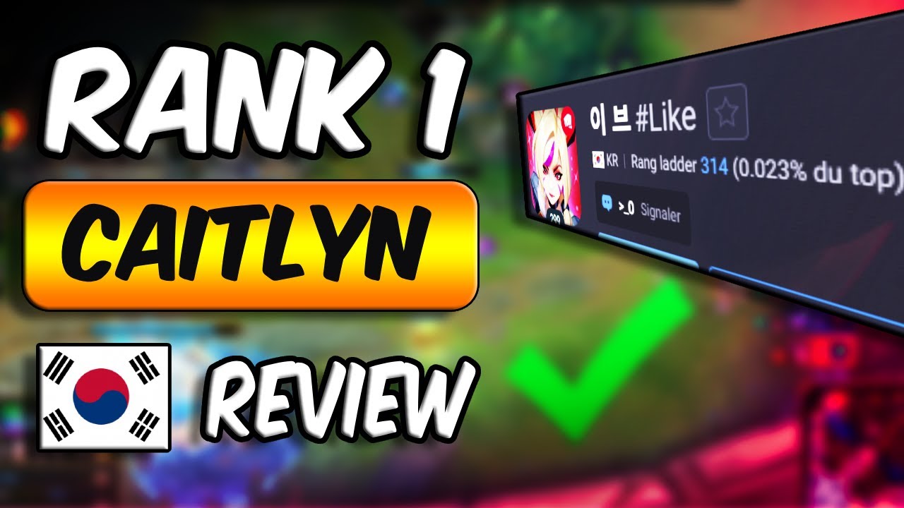 Le meilleur joueur de caitlyn kr! Caitlyn Vs Kai'sa