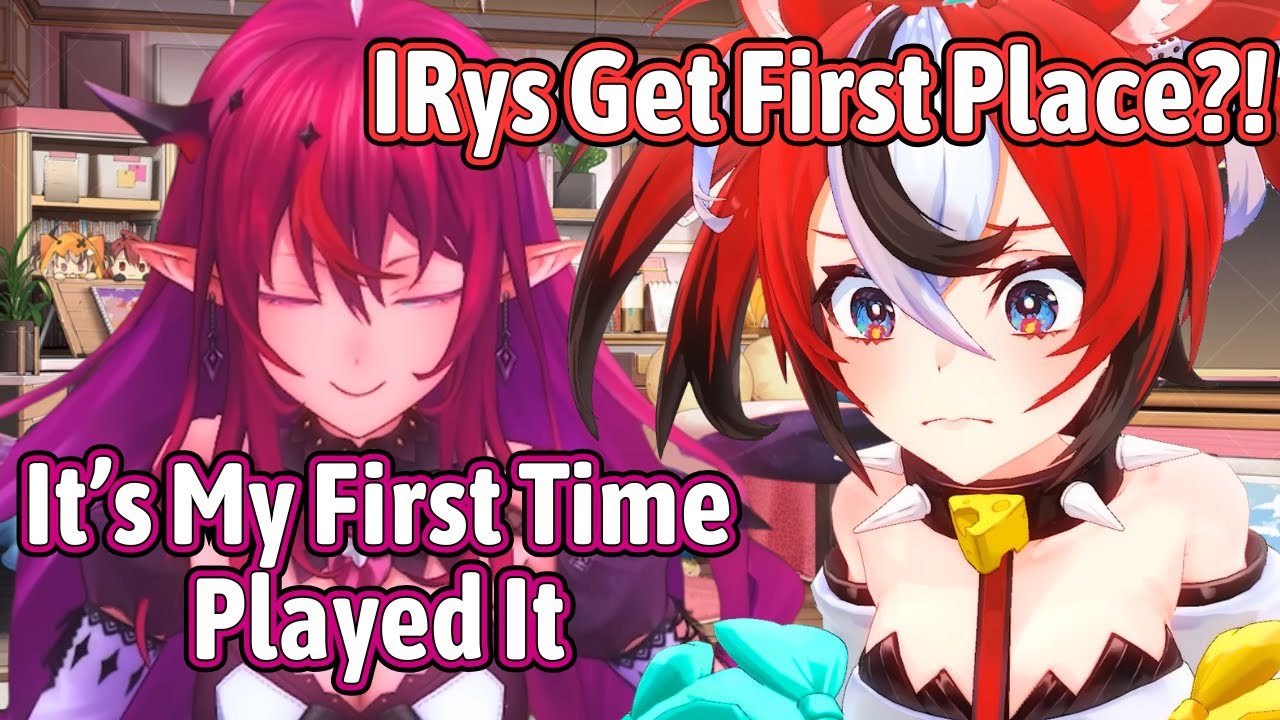 Bae Was So Shocked When Irys Got First Place In Mario Kart World【Hololive EN】