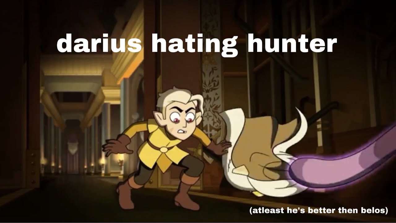 hunter being bullied by darius