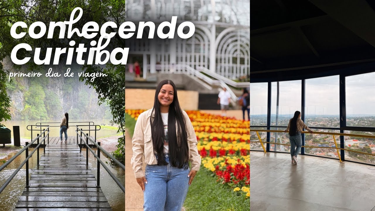 conhecemos CURITIBA 🥹💖 | primeiro dia de viagem
