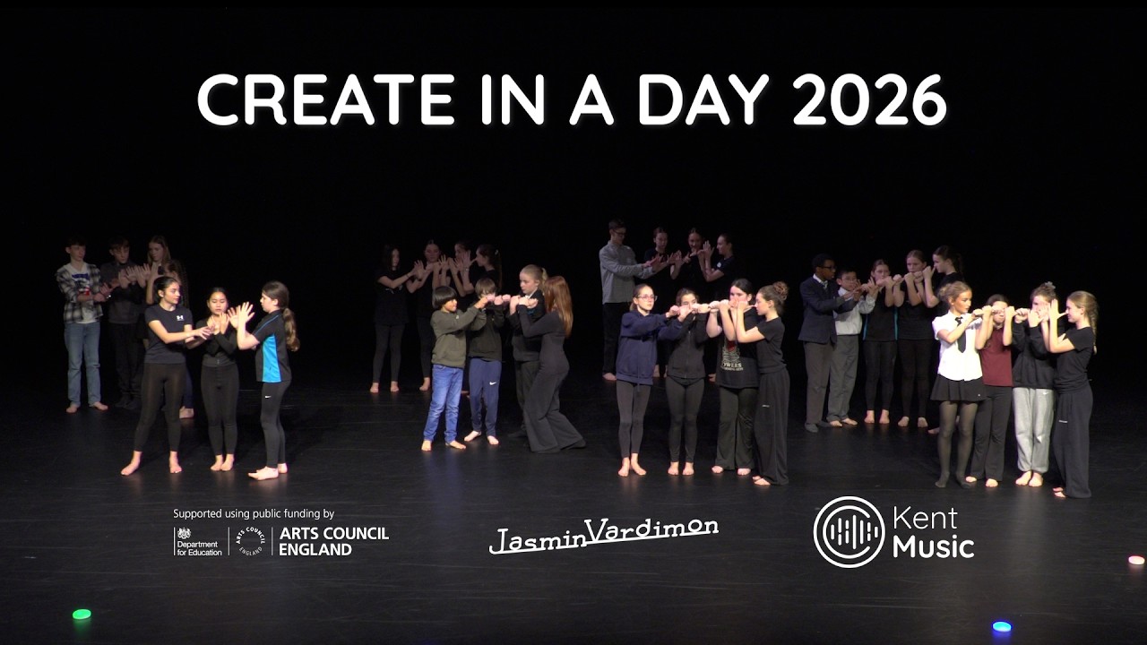 Create in a Day Workshop 2026 | Kent Music x Jasmin Vardimon Company