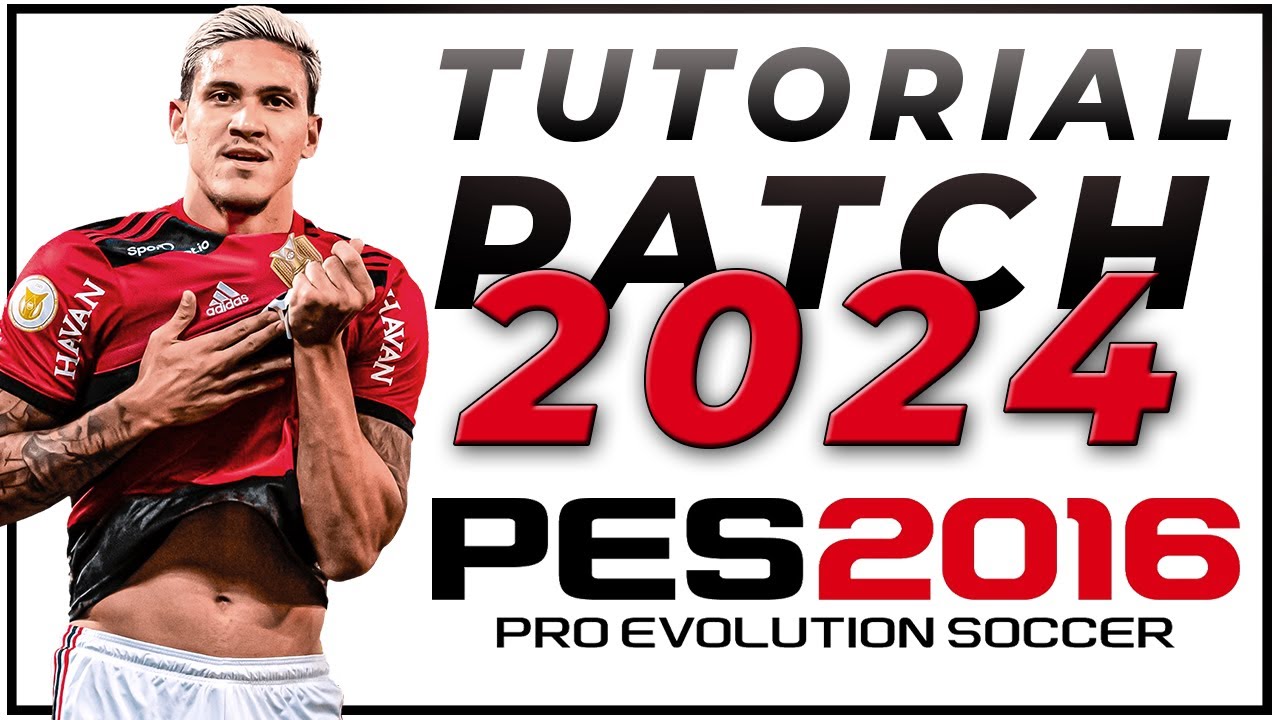 🚨TUTORIAL DE COMO INSTALAR PATCH 2024 PARA O PES 2016