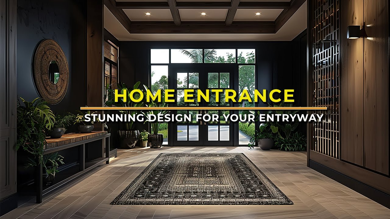 Stunning Home Entrance Designs to Inspire Your Entryway D&eacute;cor