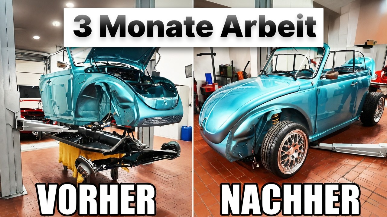 Der kritischste Moment beim VW Käfer (Käfer Restauration)