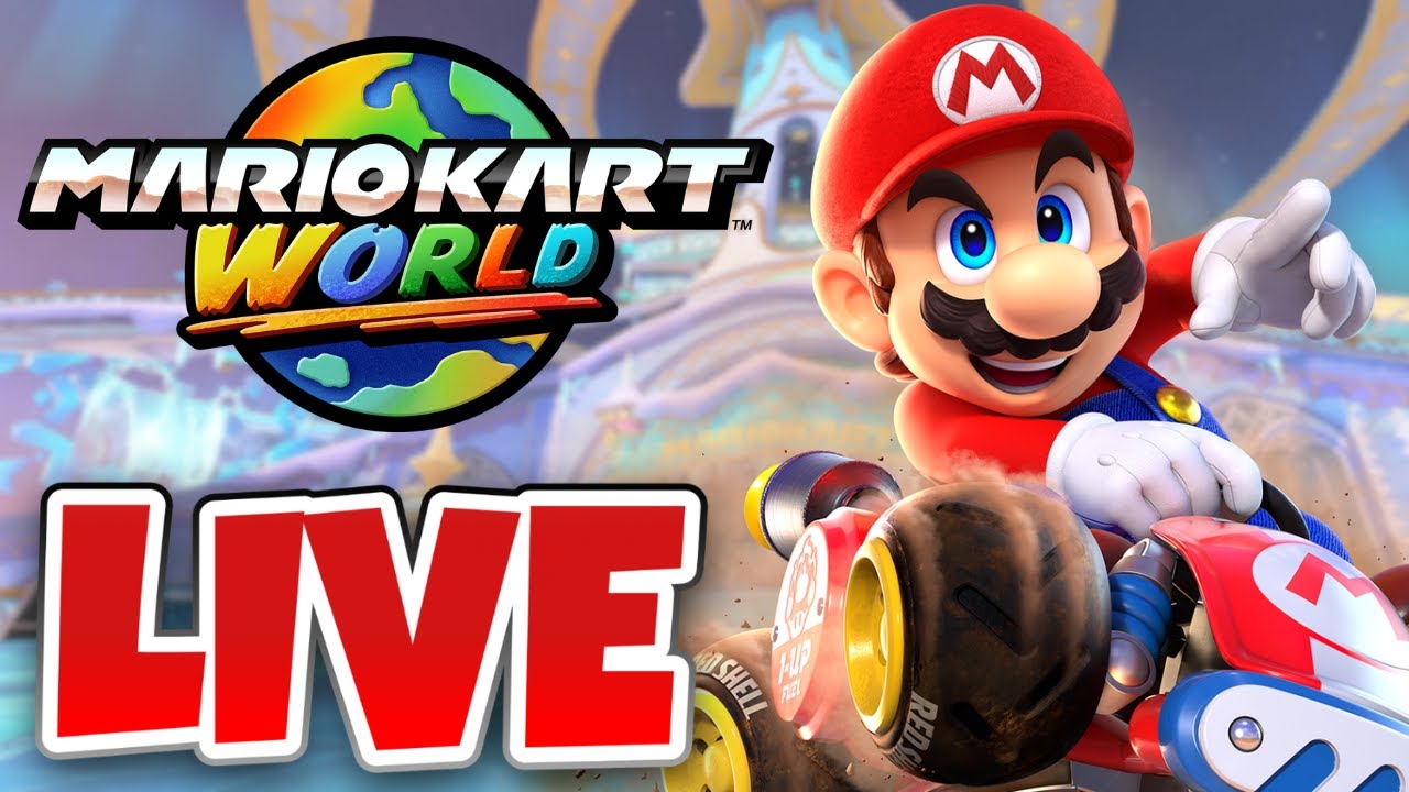 Racing Against My Viewers in Mario Kart World!