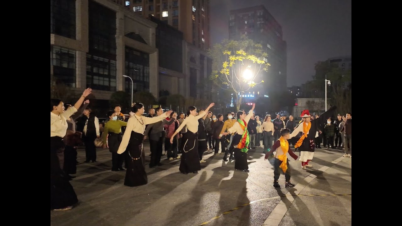 shot on dji pocket3 拍摄2023年11月18日锦外中心卓热查姆最新舞蹈和音乐片段第三段