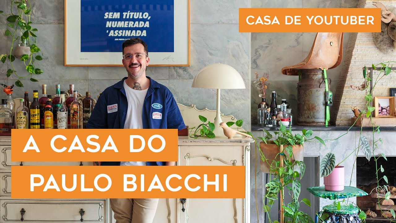 UMA CASA ABANDONADA (ou quase) VIROU O LAR SUPER CRIATIVO DO PAULO BIACCHI | Com muitos garimpos