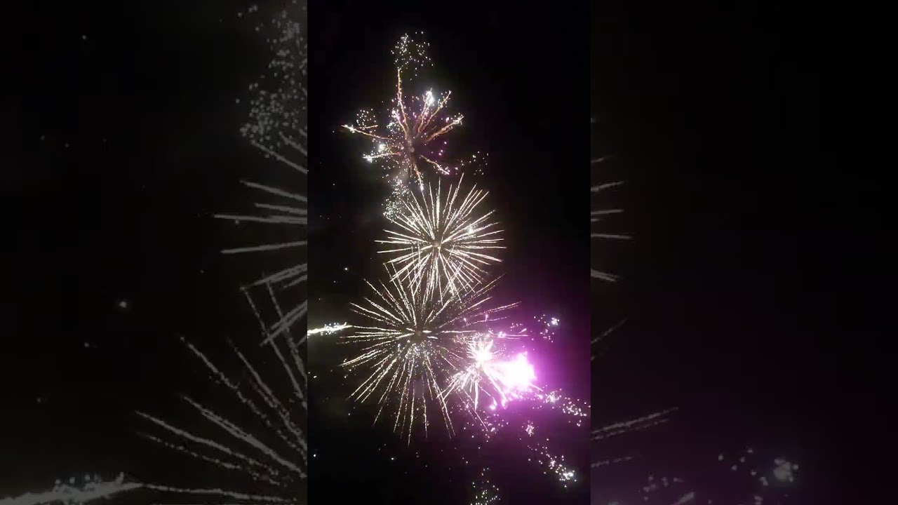 Novoroční ohňostroj Klatovy 1.1.2026