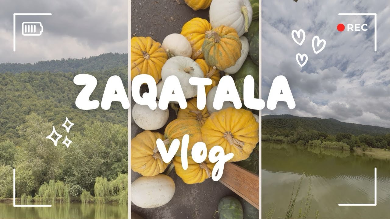 ADDIM-ADDIM VƏTƏN: ZAQATALA SƏFƏRİ – bazar, Sarıgöl, çaya səyahət – 1 günlük VLOQ #zaqatala #vlog 