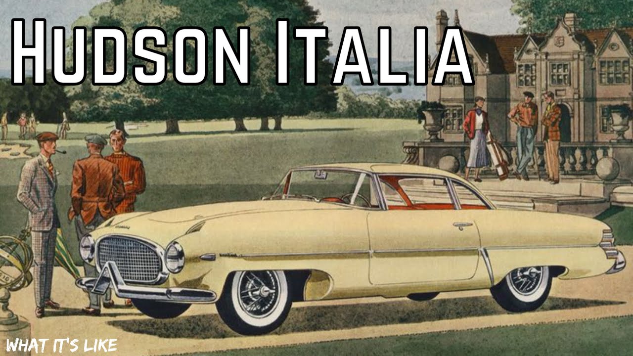 1955 Hudson Italia, спортивный автомобиль Hudson￼