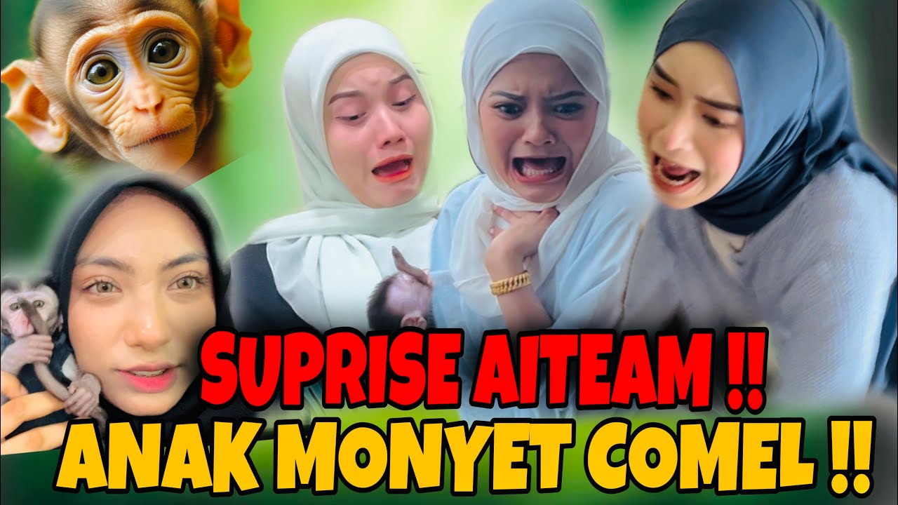 REACTION AI TEAM SUPRISE MONYET !! HURU HARA OFFICE DIBUATNYA !!