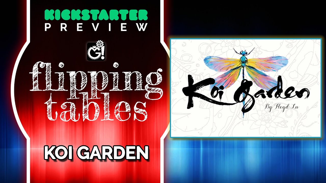 Koi Garden Boardgame | Kickstarter Preview | How to Play
