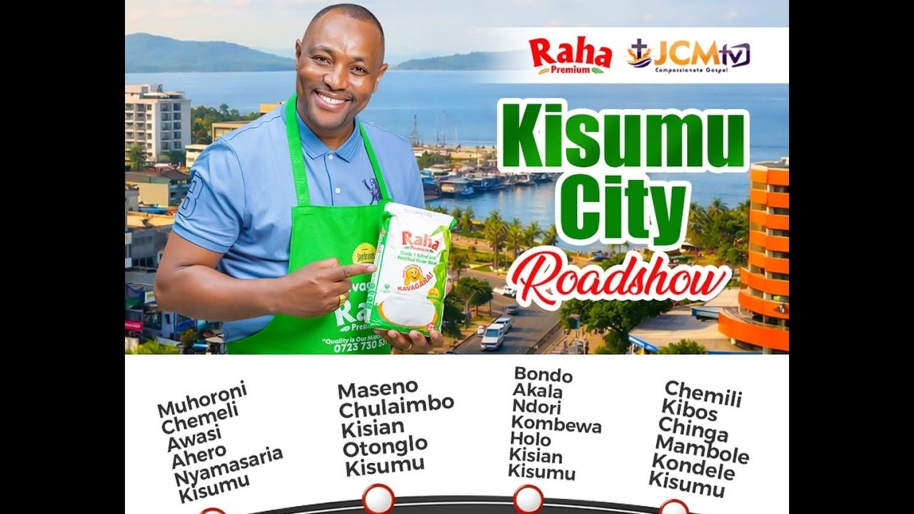 RAHA NA INJILI CARAVAN KISUMU / SIAYA COUNTY -AKALA TOWN