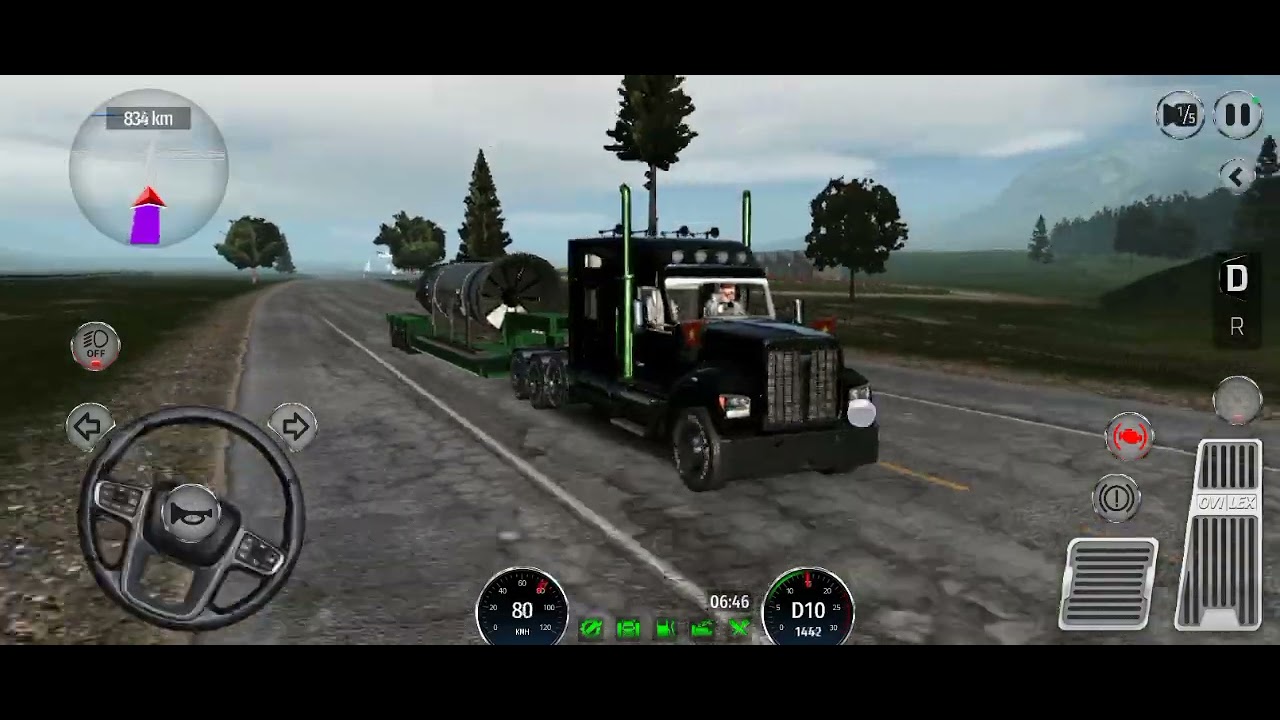 Truck Simulator Drive Usa Evo Transport Jet Engine Going To Miami Part 1 