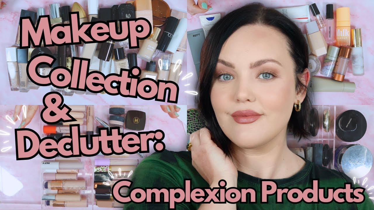 Makeup Collection & Declutter 2024! Primers, Foundations, Concealers & Powders