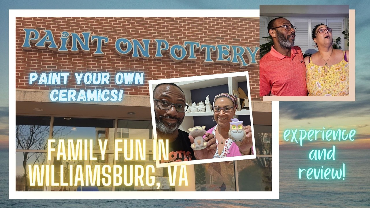 Paint On Pottery in Williamsburg, Va - A DigiKast Review