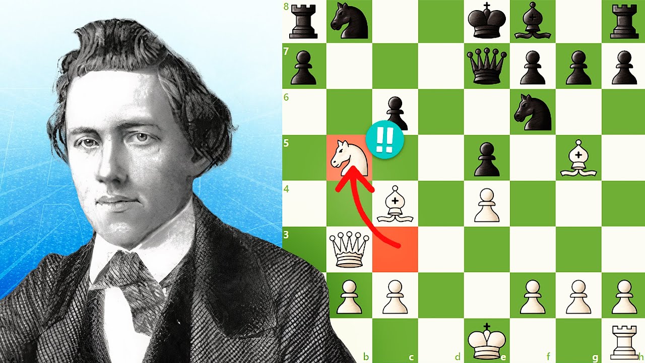 XEQUE-MATE  BRILHANTE de Paul Morphy