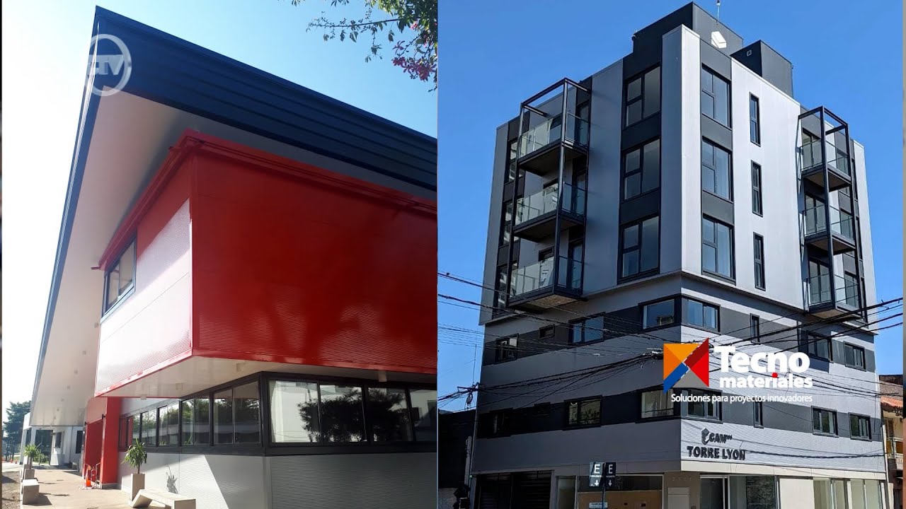TECNOMATERIALES y ARNEG. Envolventes Termicas, con estética y alta prestación.