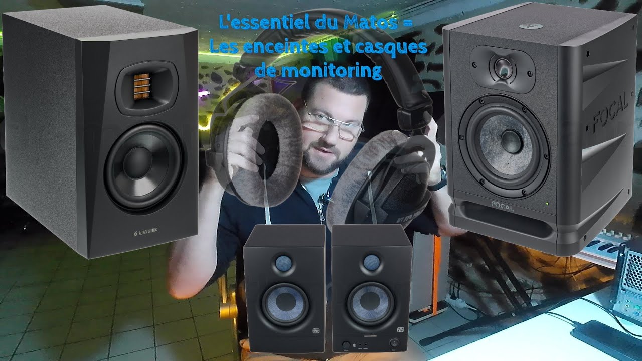L'essentiel du Matos = les casques et enceintes monitoring