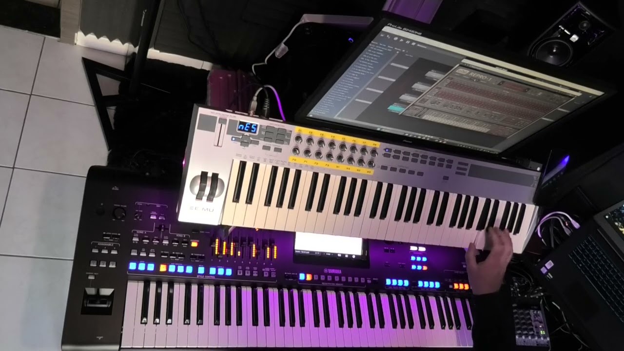 Sandra   Secret Land Cover by Albert on Yamaha Genos 2