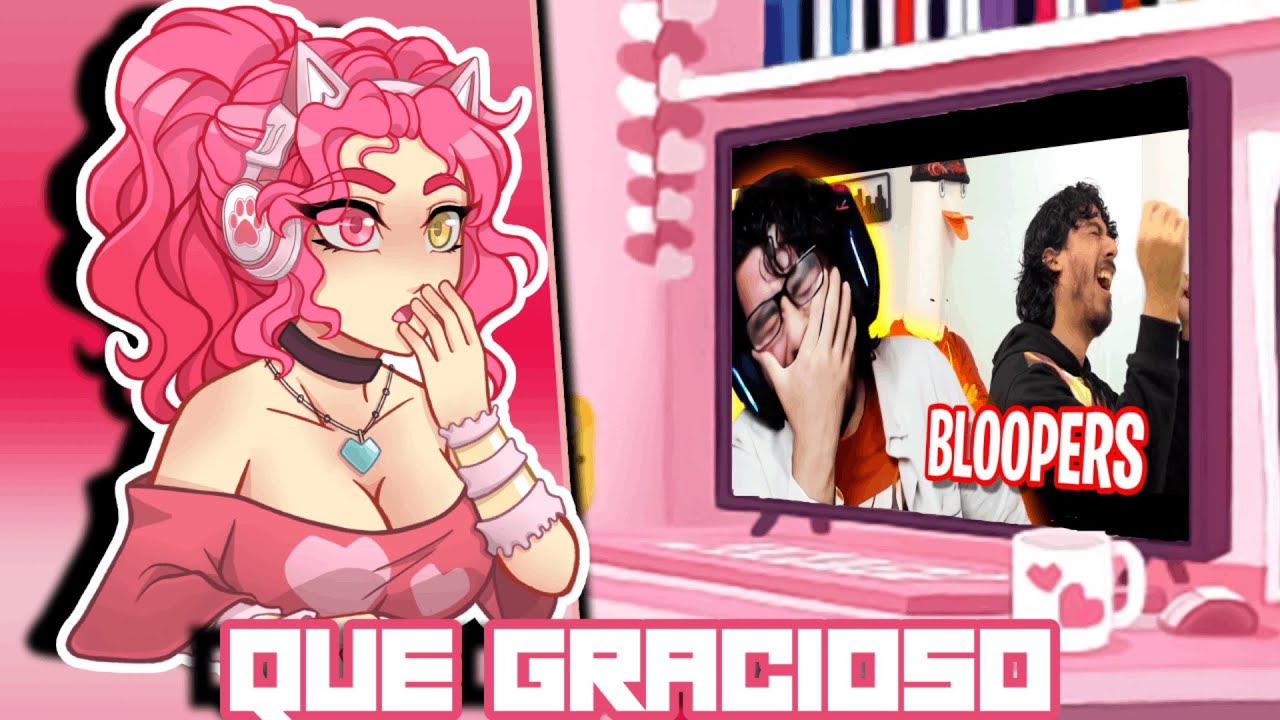 🩷Pinkku Reacciona👉BLOOPERS de mi VIDEOCLIP de 70 cm▶️