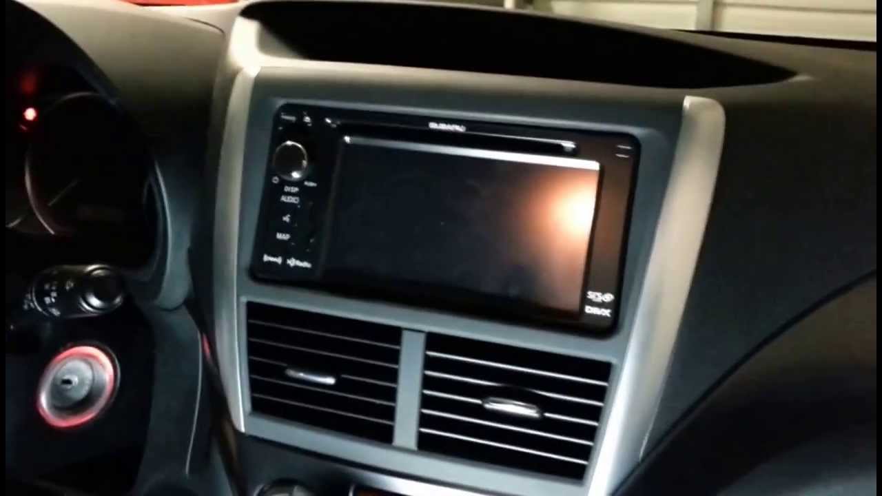 2012 Subaru STI Backup Camera Install