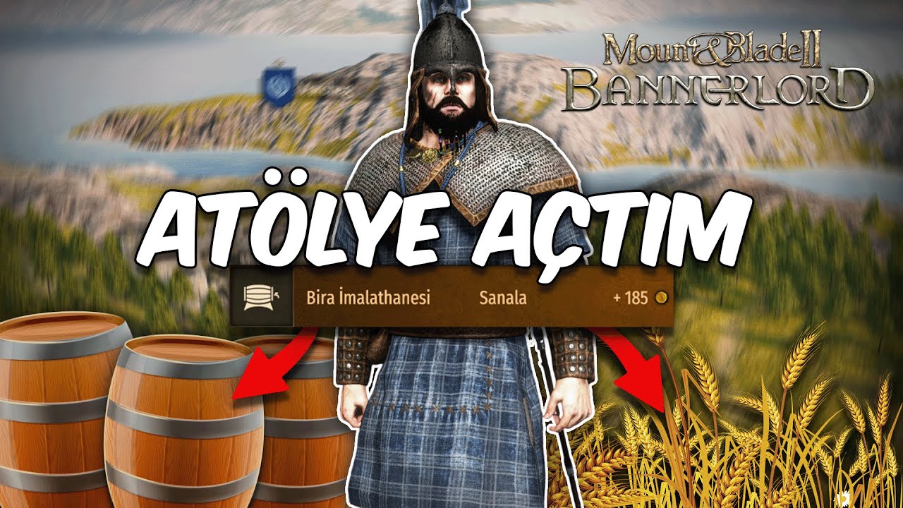 İŞLETMEMİ AÇARIM RAHATIMA BAKARIM / M&B 2 Bannerlord Warsails Türkçe - Bölüm 3