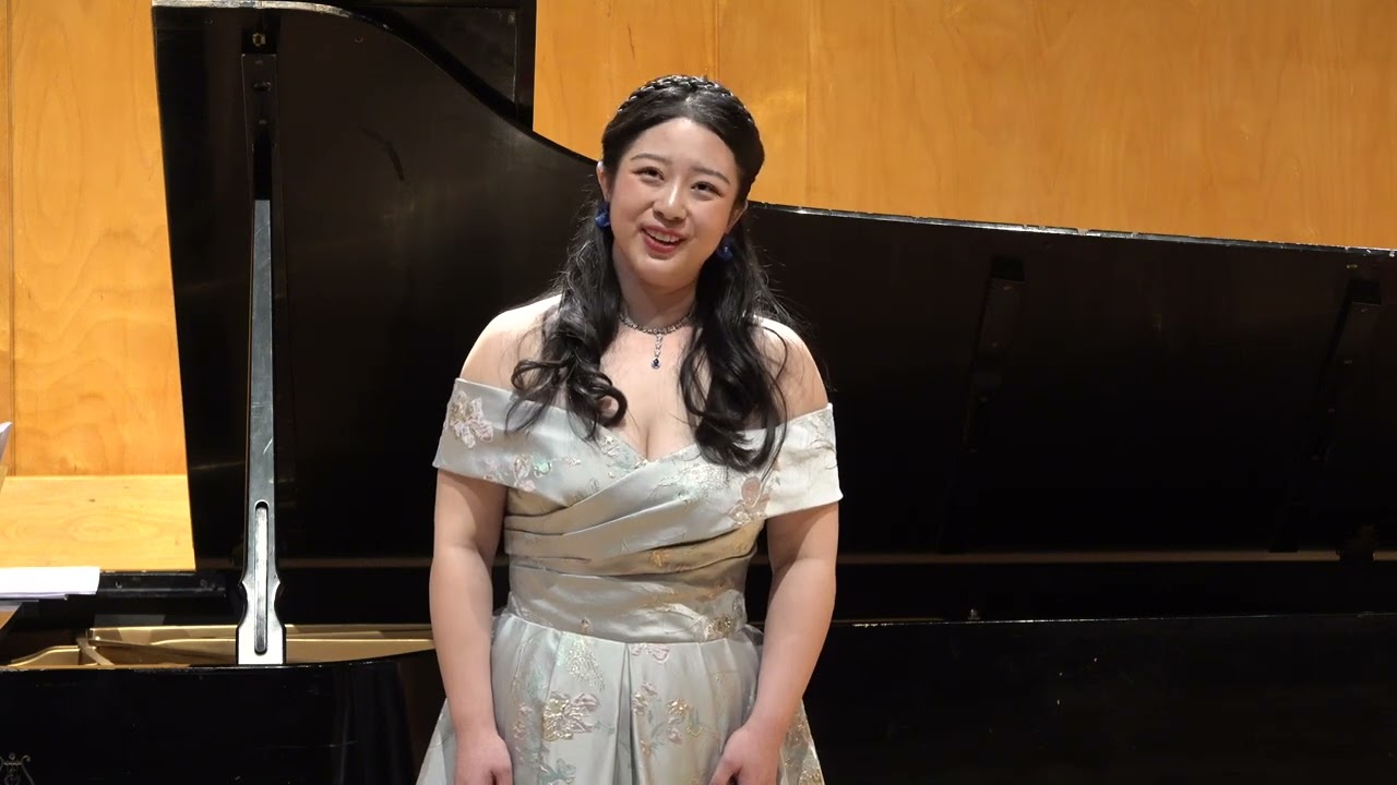 Shuqi Yang, soprano: 4 Lieder, Op. 27 (Richard Strauss) - Stony Brook University