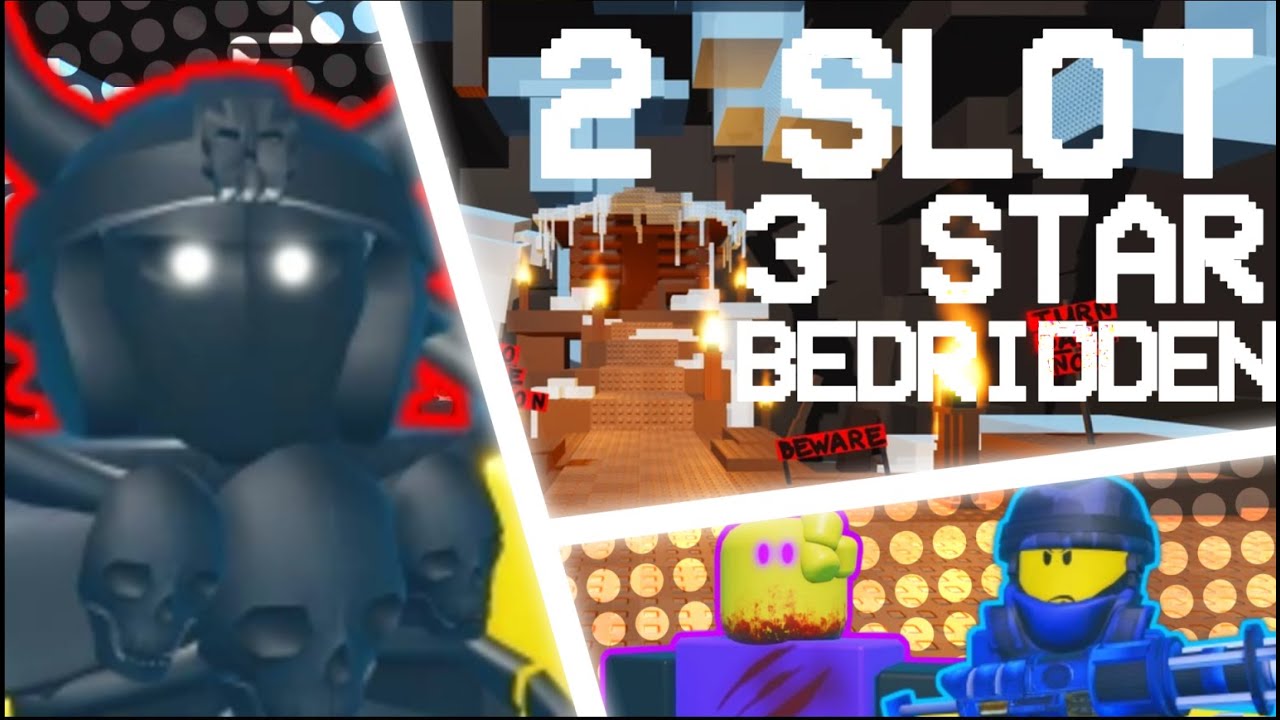 Battle Bricks Bedridden 3 Stars 2 Slot Only