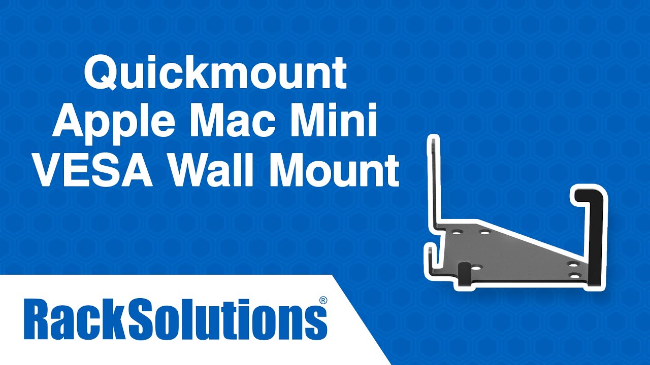 104-9158 | Quickmount Apple Mac Mini VESA Wall Mount (M4, 2024)