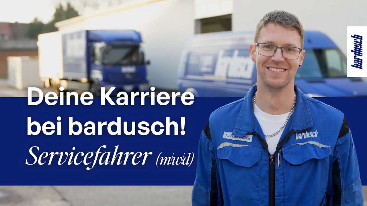 Job mit Drive: Servicefahrer (m/w/d) bei bardusch