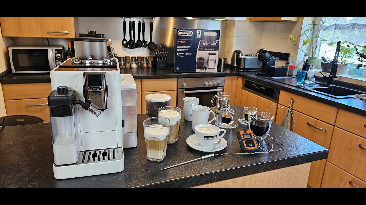 DeLonghi Rivelia Kaffeevollautomat mit wechselbaren Bohnenbehälter De'Longhi EXAM440.55 - TEST