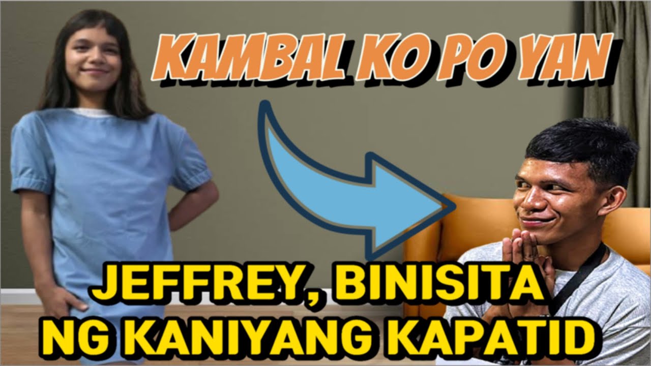 Jeffrey, Binisita ng kaniyang Kapatid? Sobrang saya! #pugongbyahero @PugongByahero