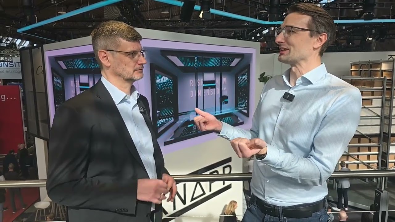 LogiMAT 2025: Interview mit Peter Puchwein Knapp AG zum Thema Aerobot