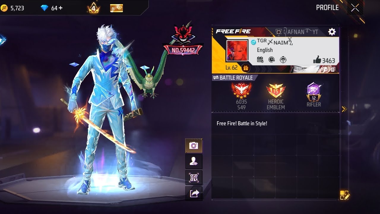 BR rank  A W M... King. হ্যাকার গেম প্লে। #foryou #garena #ffshorts 